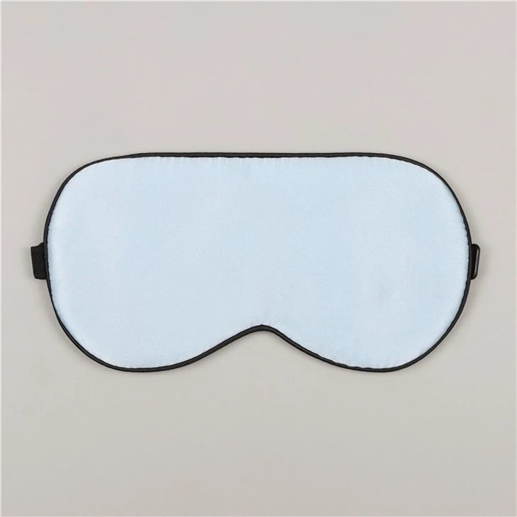 Custom Solid Color Fabric Sleeping Eyemask For Lady